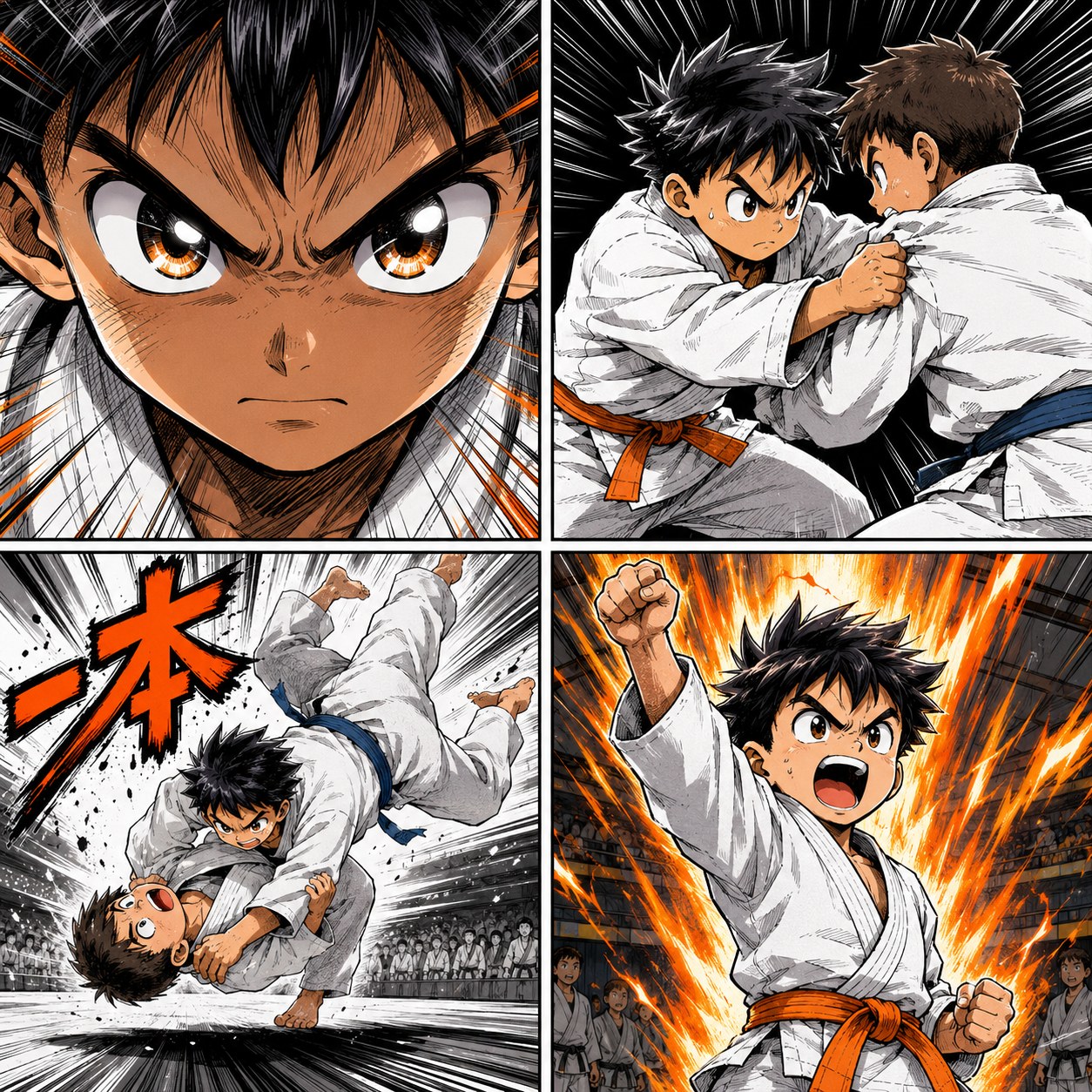 Style Manga — BD judo